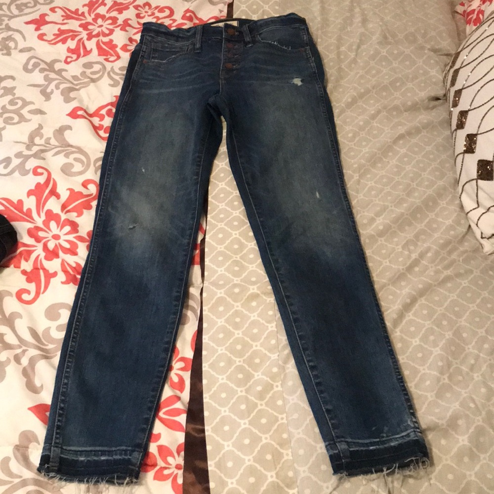 Madewell 10” High Rise Skinny Jeans